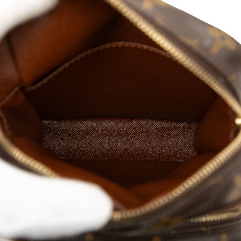 Louis Vuitton Monogram Amazon Crossbody Shoulder Bag Brown Leather — view 5