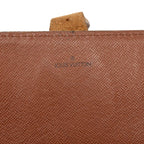 Louis Vuitton Monogram Cartouchiere GM Crossbody Shoulder Bag Brown Leather — view 7