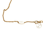 Louis Vuitton Essential Chain Pendant Necklace Gold Plated — view 6