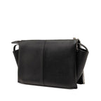 Celine Trifold Chain Shoulder Bag Black Leather — view 2