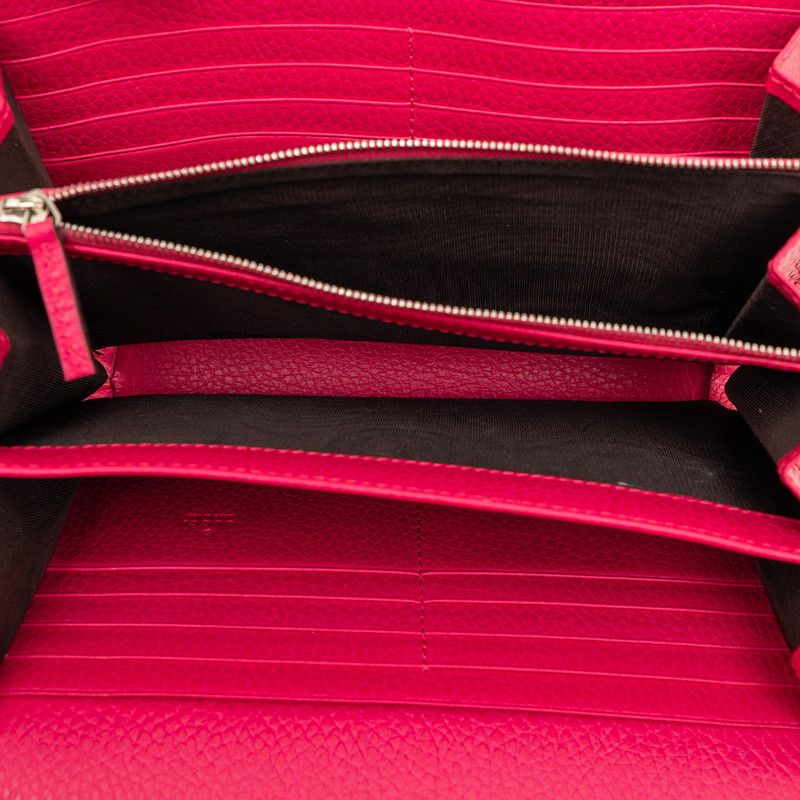 Gucci Dionysus Crossbody Chain Wallet Shoulder Bag Pink Leather Crystal — view 5