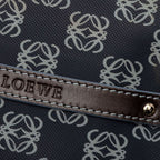 Loewe Repeat Anagram Crossbody Shoulder Bag Navy — view 4