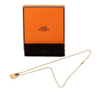 Hermes Irene Pendant Necklace Gold Plated — view 5