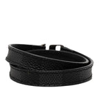 Louis Vuitton Damier Graphite Snap It Bracelet Black Metal — view 3