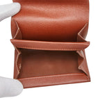 Louis Vuitton Monogram Porte-Monnaie Coin Case Brown Leather — view 6