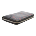 Louis Vuitton Monogram Rouge Zippy Wallet Black Red Leather — view 6