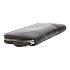 Louis Vuitton Monogram Rouge Zippy Wallet Black Red Leather — view 4