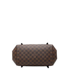 Louis Vuitton Damier Rivington PM Shoulder Bag Brown Leather — view 3