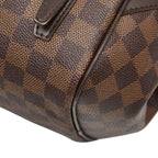 Louis Vuitton Damier Rivington PM Shoulder Bag Brown Leather — view 4