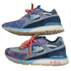 Louis Vuitton Run Away Line Sneakers 8.5 Blue Shoes — view 5