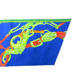 Hermes Ceremonial Bridle Brides de Gala Maxi Twill Scarf All Over Pattern Silk — view 4