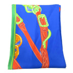 Hermes Ceremonial Bridle Brides de Gala Maxi Twill Scarf All Over Pattern Silk — view 2