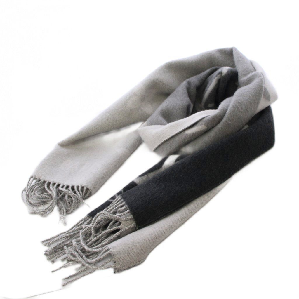 Louis Vuitton Echarpe Reykjavik Gradient Scarf Gray KH — view 3