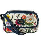 Gucci GG Floral Shoulder Bag Canvas Multicolor