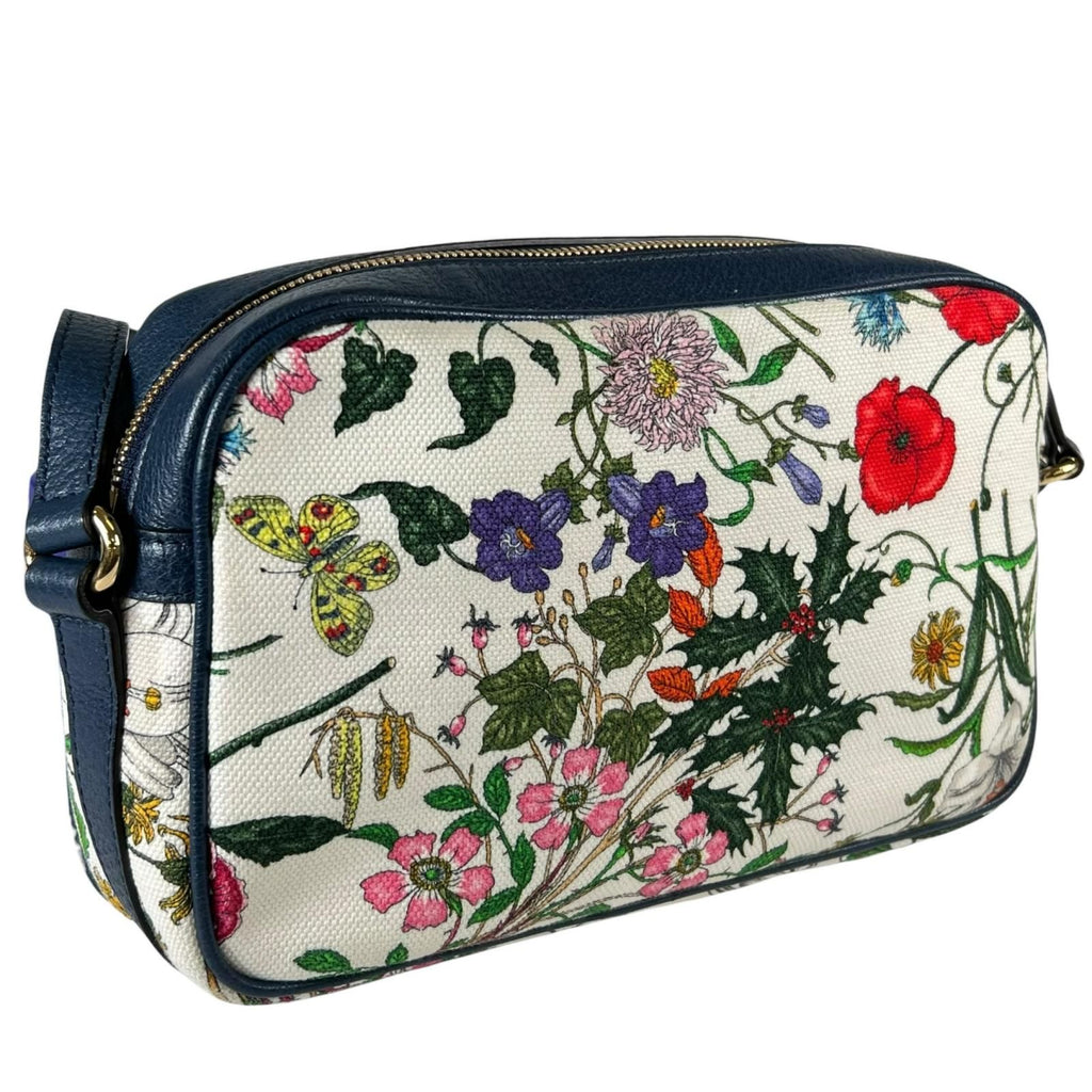 Gucci GG Floral Shoulder Bag Canvas Multicolor — view 3