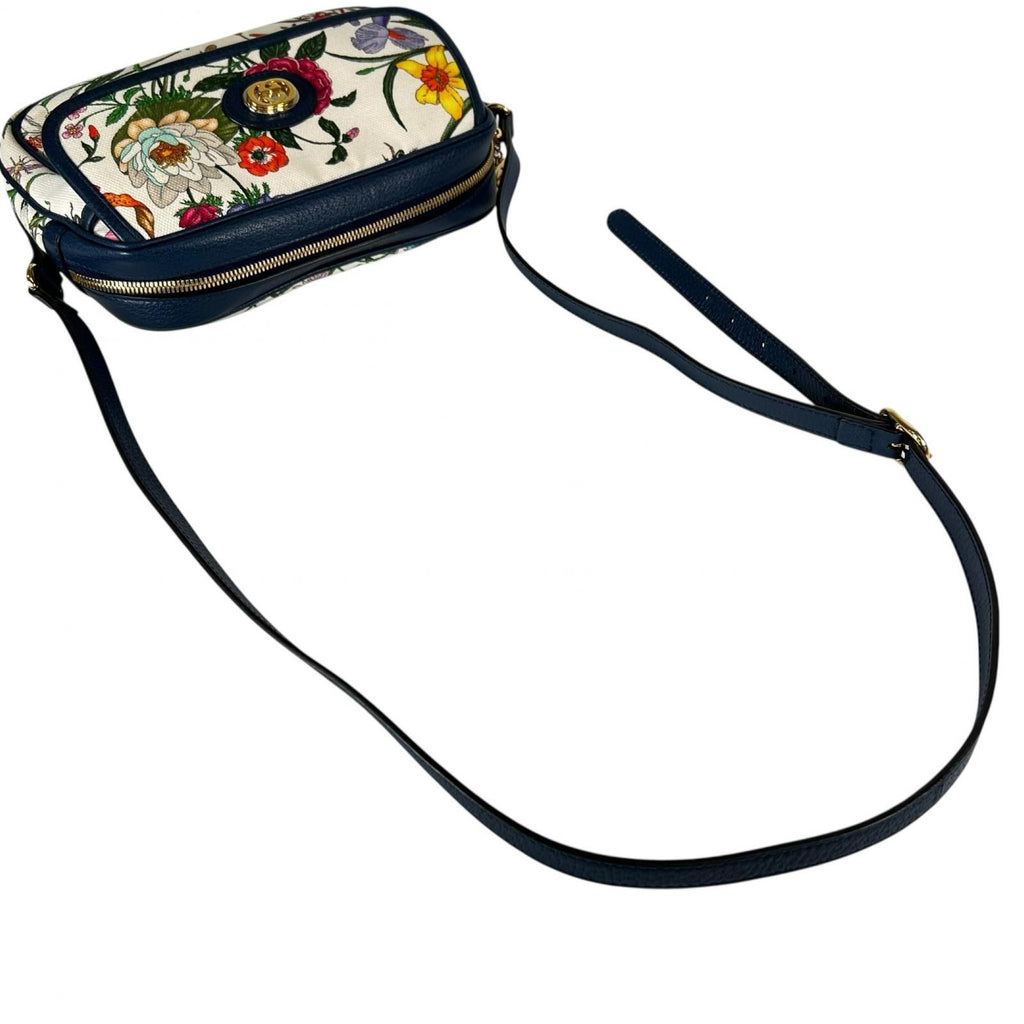 Gucci GG Floral Shoulder Bag Canvas Multicolor — view 5