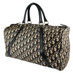 Dior Trotter Boston Bag Canvas Leather Beige — view 2