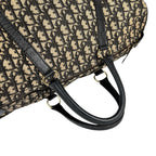 Dior Trotter Boston Bag Canvas Leather Beige — view 5
