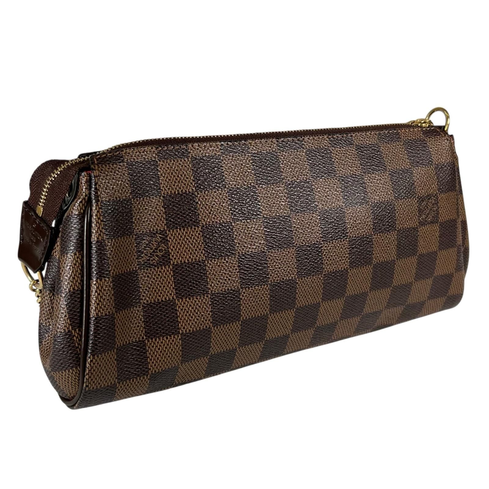 Louis Vuitton Pouch Damier Canvas Brown — view 3