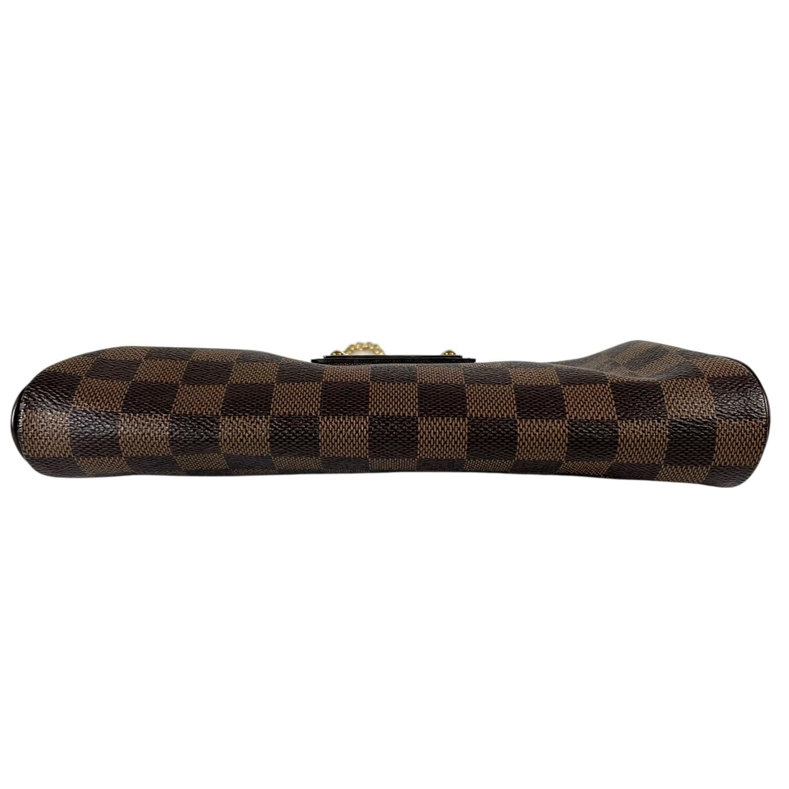 Louis Vuitton Pouch Damier Canvas Brown — view 4