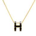 Hermes Necklace Pop Gold