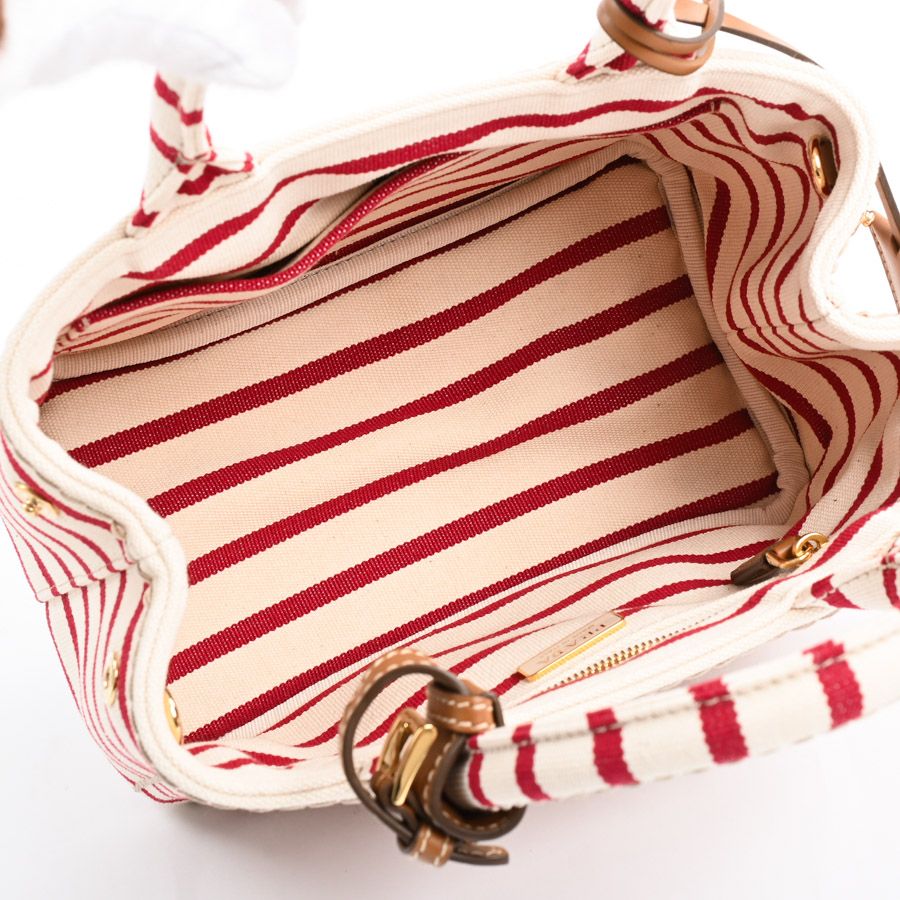 Prada Shoulder Bag Jardinier Cotton Canvas — view 4