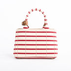 Prada Shoulder Bag Jardinier Cotton Canvas — view 3