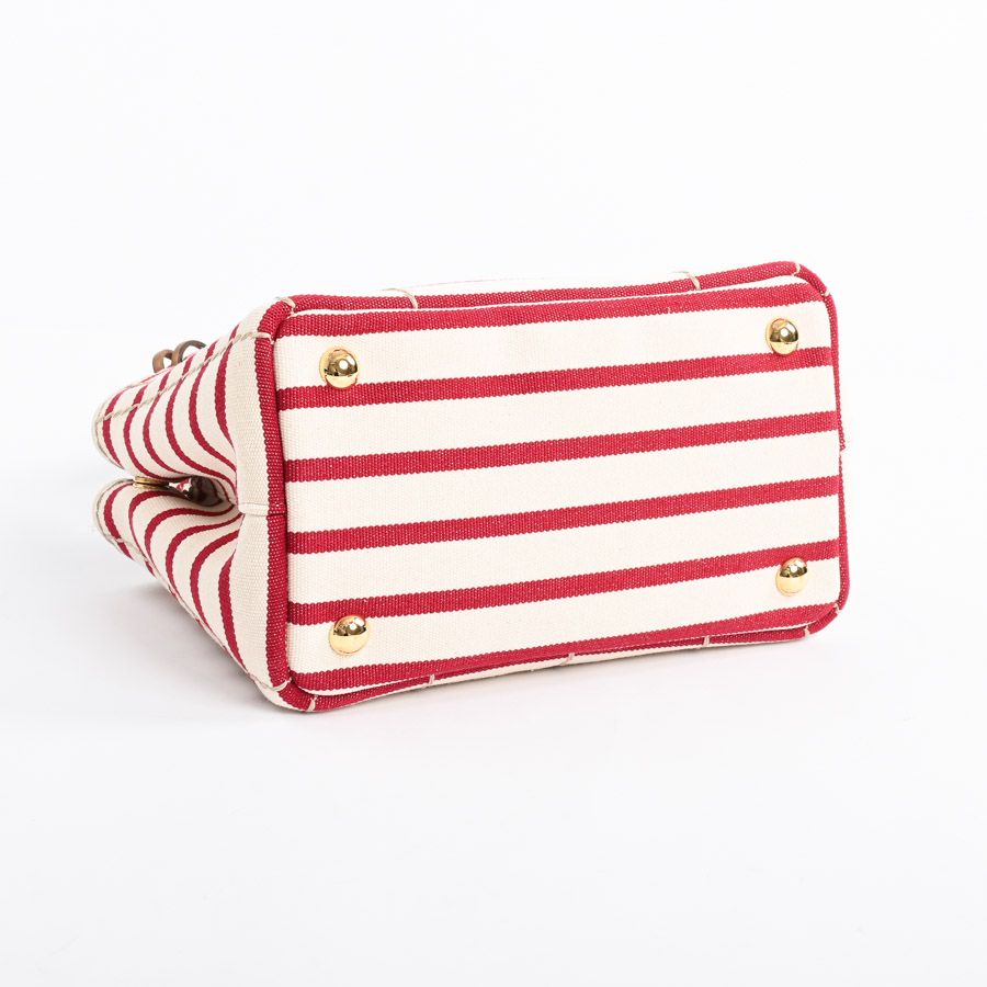 Prada Shoulder Bag Jardinier Cotton Canvas — view 5