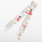Hermes Scarf Twilly Scarves Pink — view 2