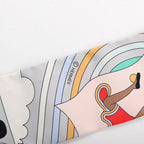 Hermes Scarf Twilly Scarves Pink — view 4