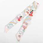 Hermes Scarf Twilly Scarves Pink — view 2