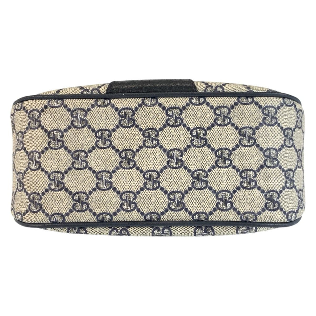 Gucci Vintage Sherry Line GG Supreme Canvas Shoulder Bag Pochette — view 9