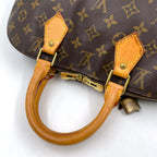 Louis Vuitton Alma PM Monogram Leather Brown Light Handbag Gold — view 6