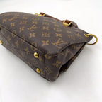 Louis Vuitton Pallas BB Noir Monogram Leather Brown Black Handbag — view 9