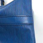 Louis Vuitton Petit Noe Epi Toledo Blue Leather Shoulder Bag Gold — view 4