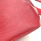 Louis Vuitton Sac Depot Epi Castilian Red Leather Shoulder Bag — view 6