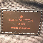 Louis Vuitton Damier Geronimos Brown Belt Bag Gold — view 4