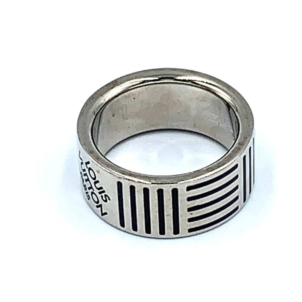 Louis Vuitton Bag Damier Colors Metal Silver Black Ring — view 2