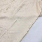 Louis Vuitton Echarpe Logo Mania Monogram Blanc Silk Wool Beige Shawl Scarf — view 5