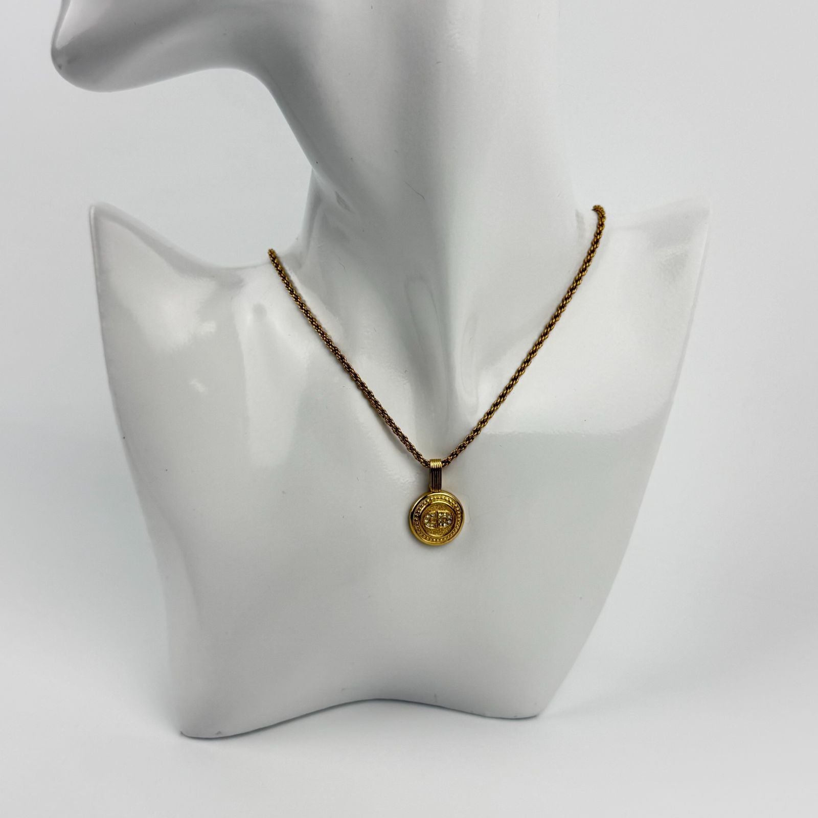 Dior Necklace Gold Vintage — view 2