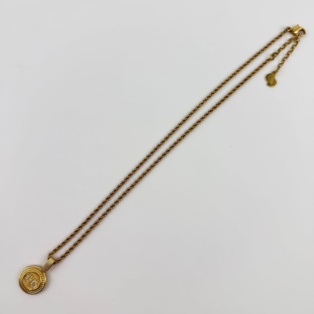 Dior Necklace Gold Vintage — view 3