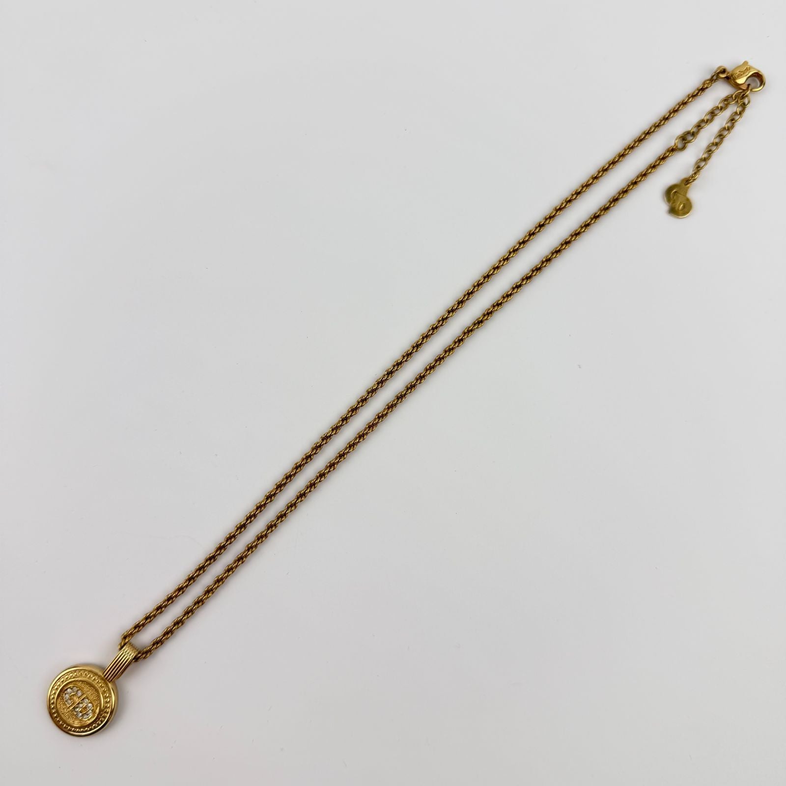 Dior Necklace Gold Vintage — view 3