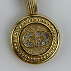Dior Necklace Gold Vintage