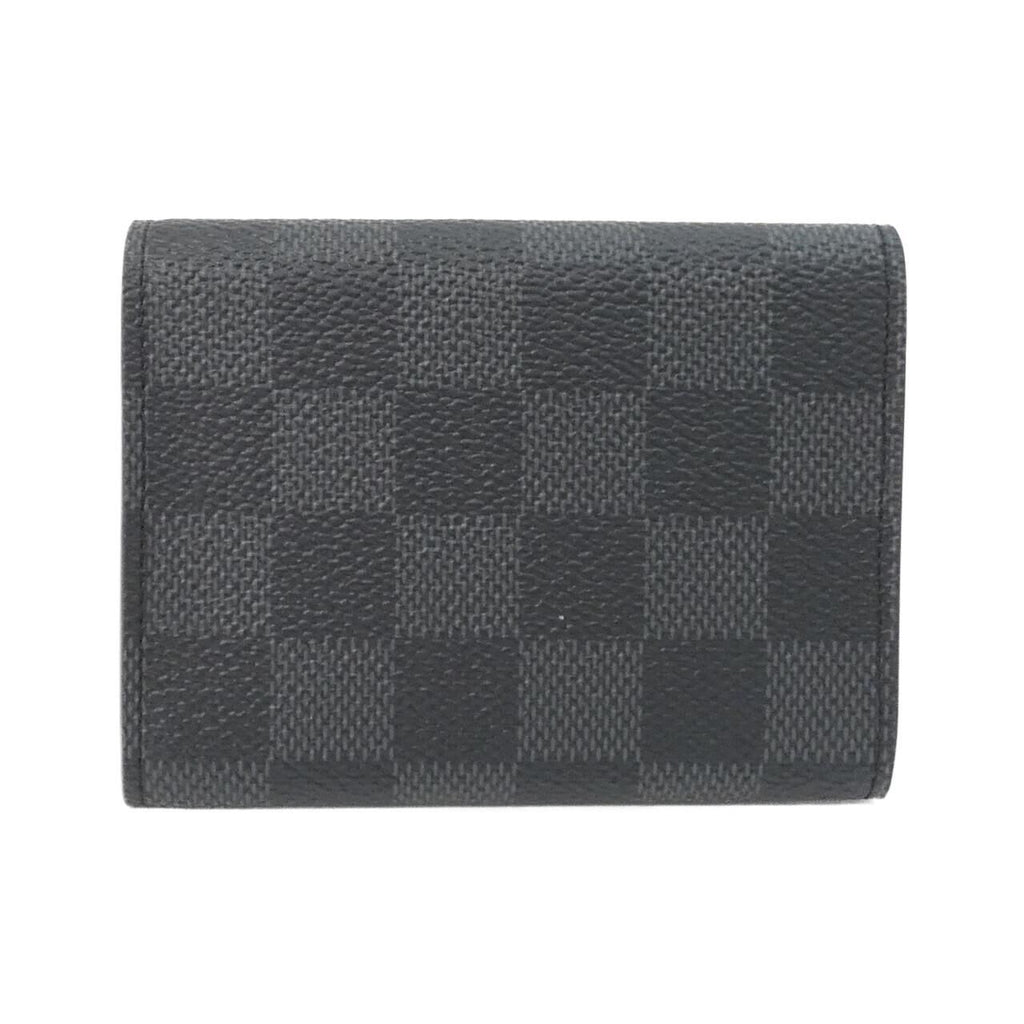 Louis Vuitton Damier Graphite Envelope Business Card Holder Case — view 2