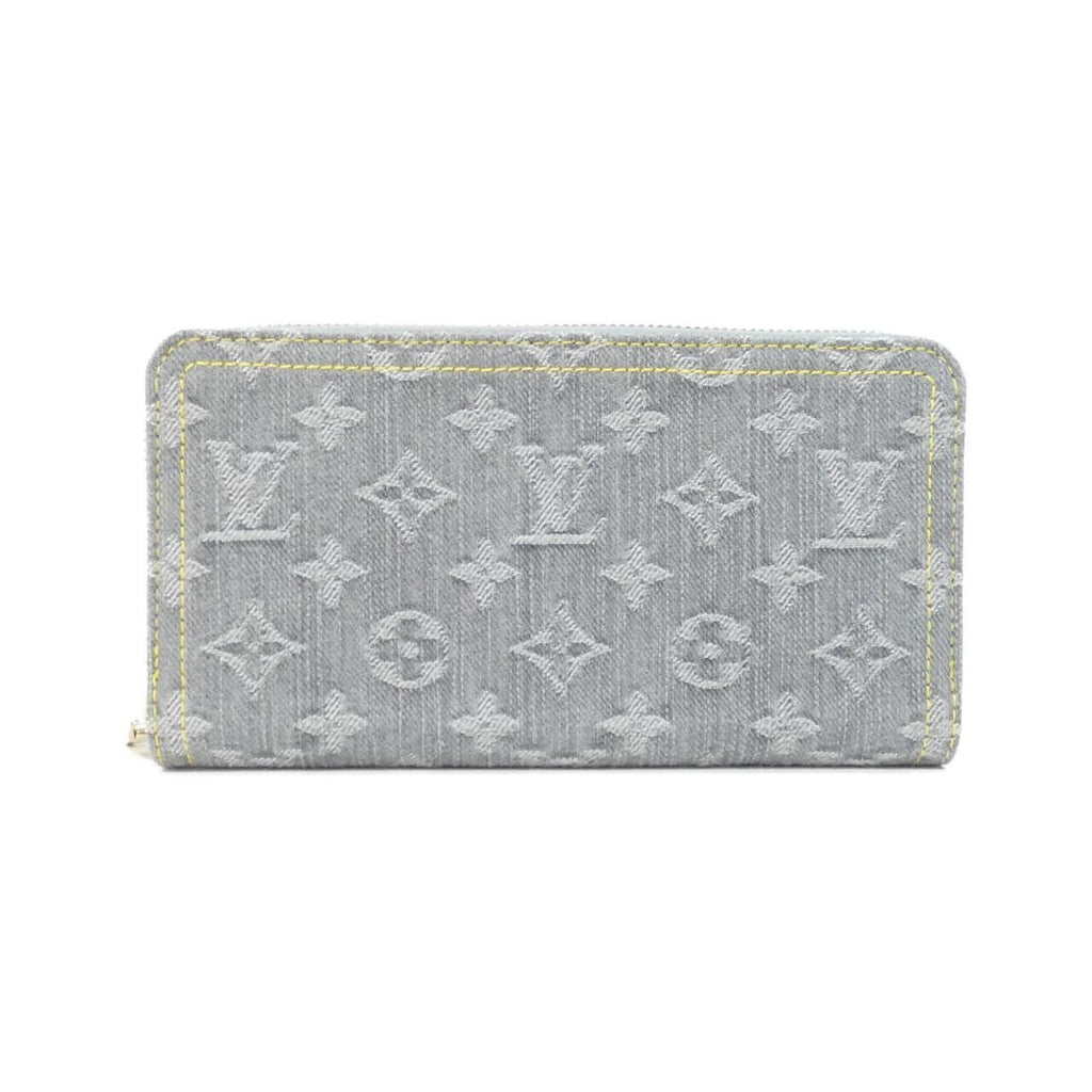 Louis Vuitton Monogram Denim Zippy Wallet