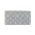 Louis Vuitton Monogram Denim Zippy Wallet