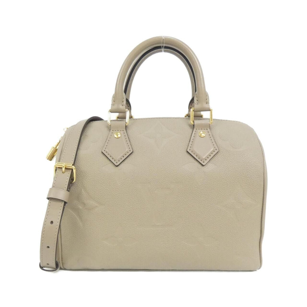 Louis Vuitton Monogram Empreinte Speedy Bandouliere 25 cm Boston Bag