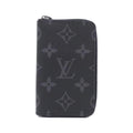 Louis Vuitton Monogram Eclipse Zippy Coin Purse Vertical Case