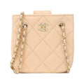 Chanel Chain Clutch Pink