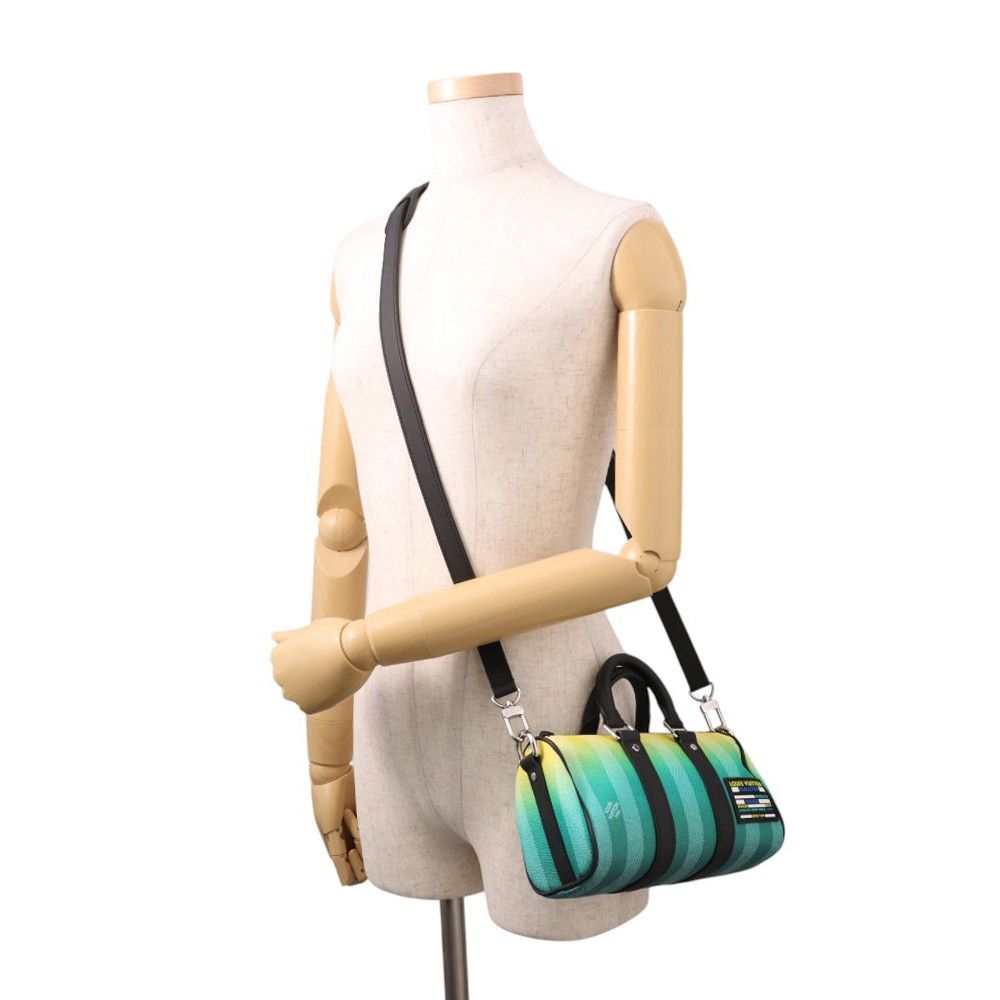 Louis Vuitton Damier Stripe Keepall XS 2-Way Shoulder Bag — view 5